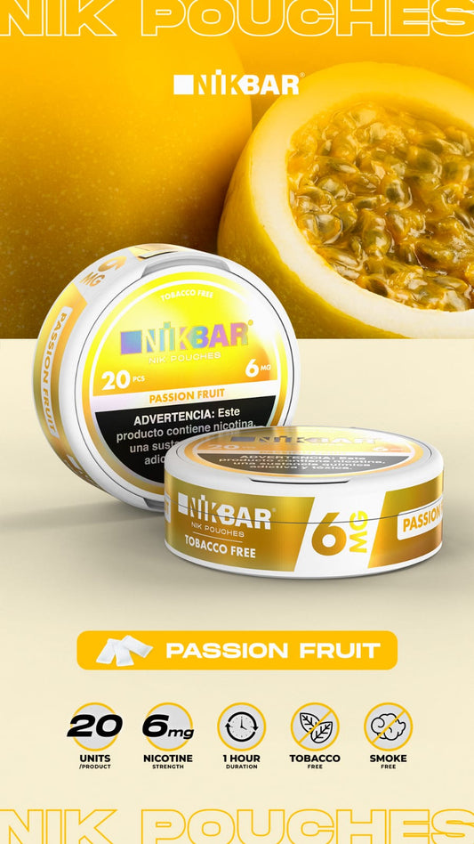 NIK Pouches | Passion Fruit 6mg