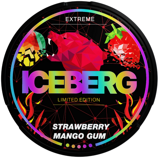ICEBERG | Strawberry Mango Gum 50mg